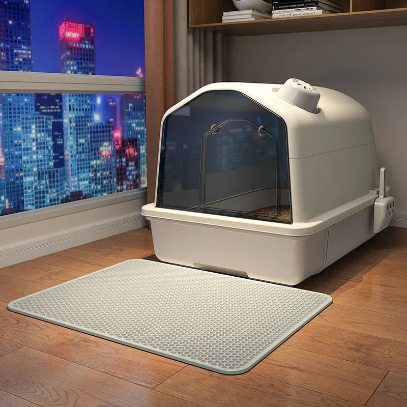 Enclosed Odor-Control Litter Box - CatThingz