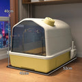 Enclosed Odor-Control Litter Box