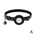 AirTag Cat Collar with GPS Tracker Holder & Safety Bell