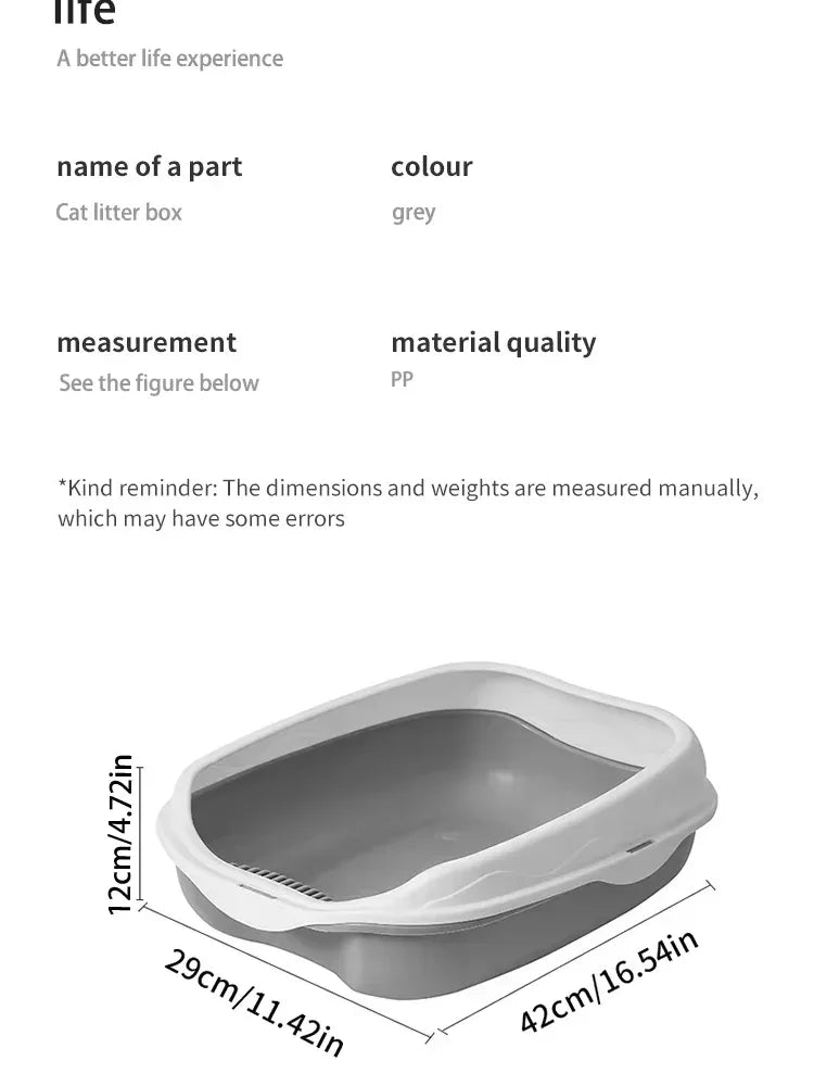 Anti-Splash Litter Box - CatThingz