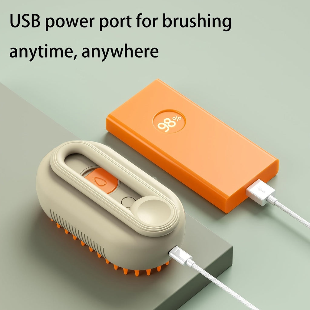 Steam Grooming Brush