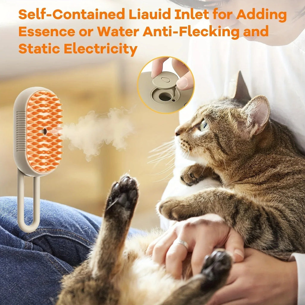 Steam Grooming Brush - CatThingz