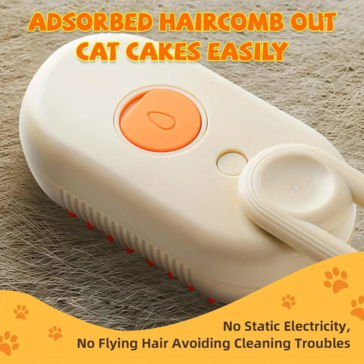 Steam Grooming Brush - CatThingz